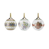 SET 3 PALLINE DI NATALE